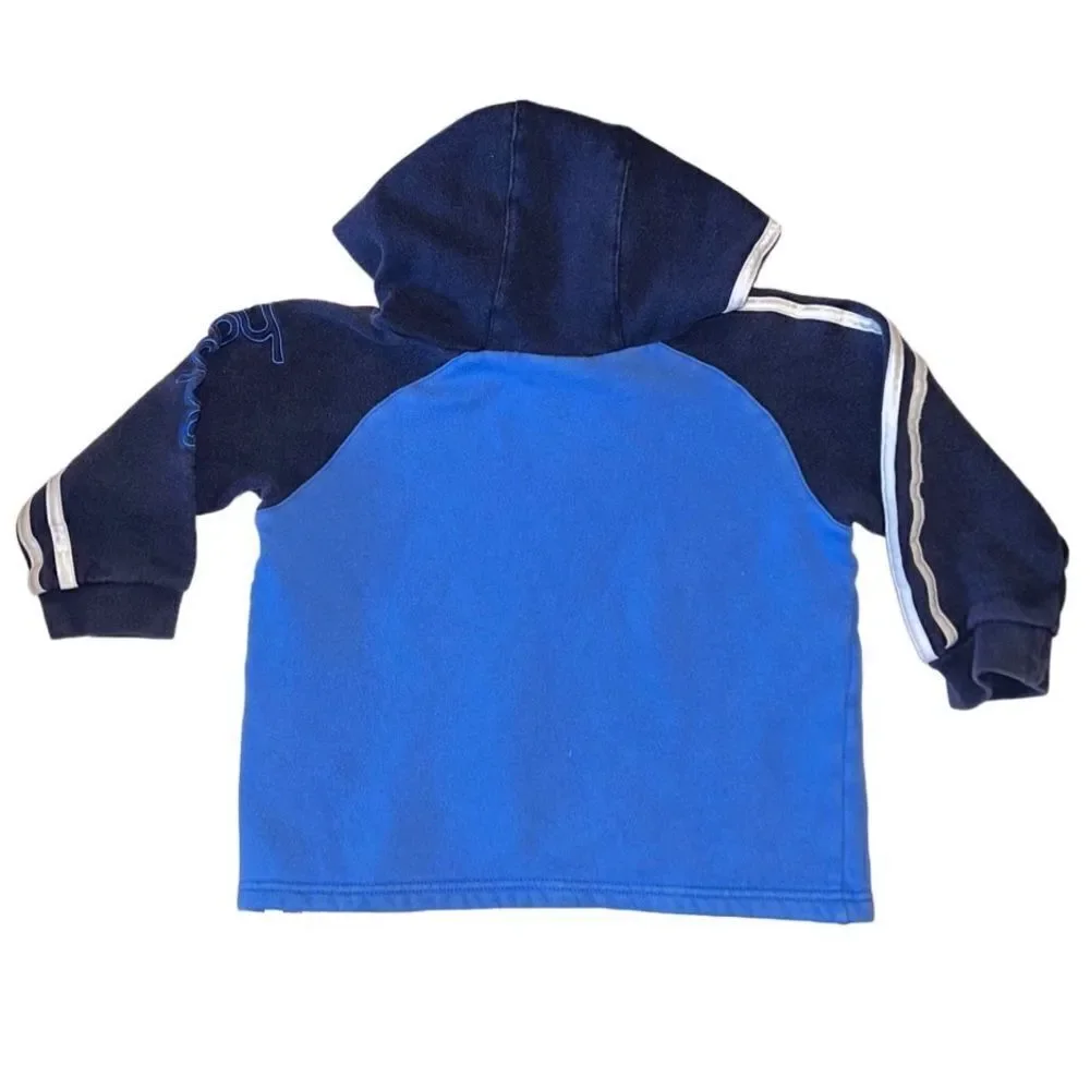 Boys Adidas blue hoodie size 4